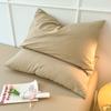 Funda de Almohada de Color Sólido Cubierta de Almohada Estilo Bolsillo Sencillo Lujo Ligero Moda Unisex Dormitorio de Estudiantes Todas las Estaciones Individual Venta al por Mayor