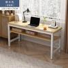 Escritorio de computadora, mesa larga, mesa de pared estrecha, mesa de dormitorio para el hogar, mesa de estudio, mesa rectangular, mesa de oficina sencilla