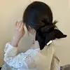 Novo Lenço Quadrado de Cetim Coreano e Japonês Scrunchie para Mulheres, Acessório de Prendedor de Cabelo Grande Estilo Coreano de Alta Qualidade
