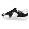 Nuevos Zapatos Gg de Suela Gruesa con Estrellas, Zapatos Sucios con Altura Aumentada, Versátiles, Desgastados, Retro, Zapatos Pequeños Sucios, Zapatos Blancos Casuales para Mujer