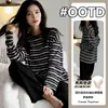 Pijama de Primavera y Otoño para Mujer 2025 Nuevo Estilo Coreano Usable con Almohadilla en el Pecho Dibujos Animados Anime Manga Larga Traje de Ropa para el Hogar Invierno