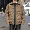 90% Penugem 2026 Tamanho Plus Penugem de Pato Branca Gola Lapela Solta Quente Proteção contra Frio Roupa de Luxo Leve de Alta Qualidade Jaqueta de Penugem