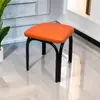 J & J & Cuatro Patas Tres Patas Patas de Hierro Taburete Redondo Mesa Simple de Moda Taburete Mesa de Comedor Taburete Taburete Cuadrado Pequeño Taburete Bajo para el Hogar