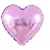 Tablero de Luz con Forma de Corazón de 24 pulgadas Pelota Pentagrama Multicolor Decoración para Fiesta de Cumpleaños Boda Globo de Película de Aluminio Pentagrama al por Mayor