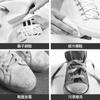 Toallitas Limpiadoras de Zapatos, Paquete Grande de 80 Hojas, Magia Limpiadora de Zapatos Blancos, Quitamanchas Sin Lavado, Blanqueamiento con una Pasada, Toallitas Húmedas para Abrillantar Tenis