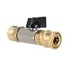 Fornecimento Transfronteiriço de Mangueira de Alta Pressão para Jardim Doméstico Adaptador Máquina de Limpeza Bico de Válvula de Esfera M22/14 Acessórios para Tubo de Água