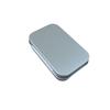 Exclusivo transfronteiriço para caixa de ferro USB caixa de estanho fosca pequenos acessórios acessórios caixa de armazenamento de mesa caixa de folha de flandres para cartão presente