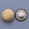 Chaqueta de Jeans de Mezclilla con Hebilla de Tornillo Puntiaguda, Costuras Lisas Sin Costuras, Hebilla Decorativa en Forma de I, Botón de Ajuste de Cintura Desmontable