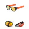 Procesamiento y Personalización de Pulseras de Espejo Snap-On, Gafas, Gafas de Sol Plegables, Nuevas Gafas Unisex, Gafas de Sol de Moda para Conducir