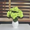 Flor de simulação Flor de simulação flor decoração de mesa floral flor artificial casamento planta verde modelo de parede pacote de fotografia 6 hortênsia