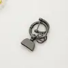 Accesorios Llavero de Coche Anilla de Resorte de Aleación de Zinc Marca de Moda Campana Accesorios de Ferretería Fabricante de Joyería DIY Venta al por Mayor