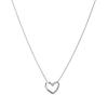 Turning Love Niche Colar Oco Feminino ins Estilo Japonês e Coreano Design Simples Pingente All-match Clavícula Cadeia Acessórios de Verão
