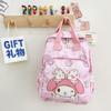 Mochila infantil multifuncional bolso de mano con estampado de dibujos animados de moda niños y niñas jardín de infancia escuela primaria mochilas escolares