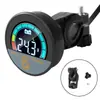Pantalla de Cristal Líquido LCD Voltímetro de 8-100V para Detección de Capacidad de Batería de Vehículo Eléctrico, Pantalla Digital para Capacidad de Batería de Litio y Plomo-Ácido