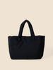 Nova Bolsa Tote Acolchoada Colorida de Doce Estilo Coreano Casual para o Dia a Dia Nylon Grande Capacidade Bolsa de Mão Feminina
