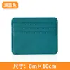 Cartera de monedas multicolor con 4 ranuras para tarjetas, portatarjetas para mujer de gran capacidad, bolsa con múltiples ranuras para tarjetas, tarjetero compacto para mujer de piel sintética PU