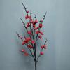 Simulación de flor de ciruelo, dulce de invierno chino, decoración del hogar, arreglo floral, rama de ciruelo pastoral, accesorios suaves, flores falsas, fábrica al por mayor
