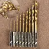 Taladro de 1/4 6.35mm destornillador eléctrico taladro hexagonal taladro de pistola taladro universal acero de alta velocidad broca HSS