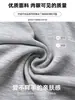 Pantalones de yoga grises de pierna ancha para mujer, nuevo 2026 principios de otoño, cintura alta, adelgazantes, fluidos, casual, máscara de piel de leche