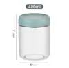 Frascos sellados de vidrio de grado alimenticio exclusivos de Amazon, frascos de almacenamiento, tazas para avena, botellas de vidrio, frascos sellados, frascos a prueba de humedad