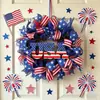 Cruzamento de Fronteira Amazon Novo Produto Guirlanda Dia da Independência Americana Bandeira Decorativa de Porta dos EUA Pendurado na Parede Adereços de Feriado Decoração