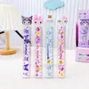 Regla de Sanrio de dibujos animados, creativa, para estudiantes, linda escala, marcapáginas, regla, divertidos útiles escolares para niños, papelería