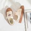 Zapatos de Lona FCS para Mujer Otoño 2021 Nuevos Versátiles Estilo Coreano Wuzhou ins Nicho Diseño Original F6109 Modernos