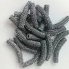 45mm full diamond AB arcilla suave Shambhala codo cuentas monocromáticas cuentas sueltas pulsera de diamantes collar accesorios blancos y rojos e6