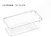 Juego de cajas organizadoras de cajones PET transparentes de fábrica, cajas divisorias para cajones de cocina, caja organizadora de escritorio para cosméticos