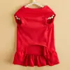 T Nuevo Vestido de Mascota Transpirable sin Mangas Lindo para Primavera y Otoño Vestido Mini Casual de Gato Teddy y Perro Vestido para Mascota