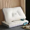 Almohada de cápsula espacial para adultos, soporte cervical individual, almohada de masaje para el hogar, adecuada para uso individual o doble, dormitorio, almohada para dormir para la columna cervical de estudiantes