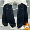 Ropa para Niños Pantalones Deportivos Holgados para Niño Primavera y Otoño Estilo Nuevo Niños Grandes 2026 Primavera Pantalones de Chándal Rectos de Pierna Tendencia Cross-Border Dropshipping