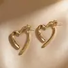 Pendientes de Metal Geométricos Retro con Aguja de Plata S925 para Mujer, Diseño de Nicho, Pendientes de Alta Gama, Lujo Accesible, Pendientes Atmosféricos al Mayoreo