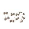 Pendientes de botón de perla de estilo ecuestre de moda de lujo ligero de alta calidad para otoño e invierno, diseño de nicho de celebridad de Internet, pendientes para socialité