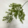 Jiuli Baunilha Grama de Arroz Artificial Folhas Plásticas Flores Artificiais Flores Artificiais Decoração de Sala de Estar em Casa Plantas Verdes Artificiais