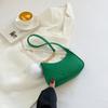 Bolso Pequeño para Mujer 2023 Primavera Bolso de Hombro Retro Bolso Bandolera de Moda Simple Bolso de Axila Estilo Extranjero Bolso de Mujer de Fieltro