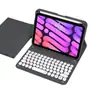 Adequado para iPad 11ª Geração Teclado Bluetooth com Teclas Redondas Capa Protetora Teclado com Luz de Fundo de 10,2 polegadas e Cobertura para Mouse