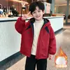 Ropa de Algodón de Invierno para Niños 2026 Nuevo Estilo Ropa de Algodón Acolchada Espesa con Forro de Terciopelo para Niños Bebé Ropa de Abrigo de Invierno Fresca y Guapa