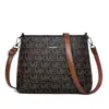 Bolso de Mano Pequeño para Mujer 2026 Nuevo Versátil Bolso de Madre de Mediana Edad Patrón Vintage Piel Suave Lujo Ligero Bolso de Hombro Cruzado
