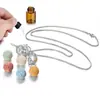 Pendente Vazado Flor Gota Mexicana Aromaterapia Corrente de Aço Titânio Diamante Difusor de Óleo Essencial Colar para Mulheres