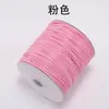 Cordón de Cera Coreano Cordón Redondo de Cera Hecho a Mano DIY Cuerda para Tejer Collar Pulsera Colgante Correa para Lanyard Cuerda de Mano para Tejer Resistente al Desgaste Cordón de Cuero