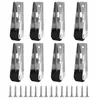 Rueda Direccional Deslizante Riel para Puerta Polea Rueda Micro Silenciosa para Muebles Rueda de Carga Soporte Artefacto para Caída de Puerta Polea de Plástico y Acero