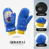 Luvas Quentes para Meninos e Meninas de 3 a 9 Anos, Luvas de Esqui Profissionais Antiderrapantes, Forradas com Lã, Espessadas, à Prova de Vento, Luvas para Esportes ao Ar Livre