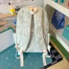 Nova mochila estilo coreano ins tie-dye fresh nebuloso com estampa de laço, mochila de viagem fofa para meninas