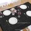 Zb194 Asas de Dragão Negro da Morte Toalha de Mesa 130*220cm Festa de Aniversário Toalha de Mesa Descartável Pe Toalha de Mesa de Festa