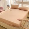 2025 nuevo gorro de cama de algodón categoría una pieza 100% algodón apto para la piel protector de colchón sábana colcha dormitorio estudiantil