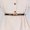 Vestido Cinturón Accesorios Cinturón Mujer Nuevo Hebilla de Bloqueo Desmontable Decorativo Falda Traje Abrigo Ceñido Sin Perforación
