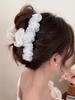 2023 Novo Display Hair Super Fairy Summer Mesh Hairpin Cabeça das Mulheres Elegante Disc Hair Grab Grande Shark Clip