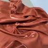 Tela de Satén de Cristal Reflectante Líquido Super Brillante Vestidos de Noche Sedosos Chaquetas Trajes Abrigos Largos Tela de Diseñador