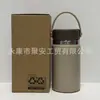 Botella de Agua de Acero Inoxidable 304 Modelo Idéntico Transfronterizo Botella de Agua para Deportes al Aire Libre Botella Espacial Portátil Taza Termo con Doble Popote